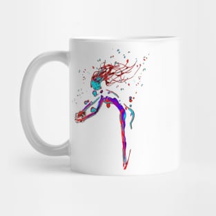 Red girl Mug